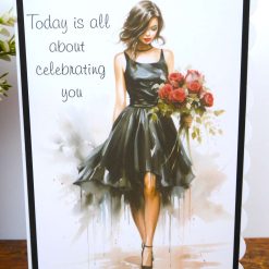 C4895   Birthday Card   Today is all about celebrating you