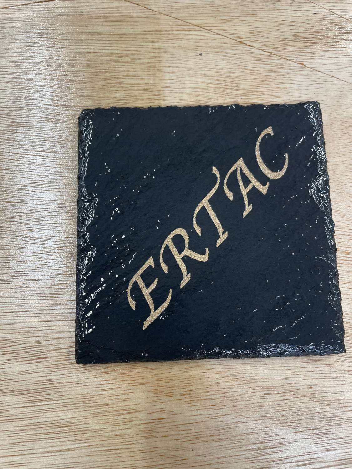 Personalised Slate Coasters Personalised Slate Coasters
