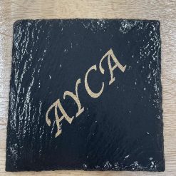 Personalised Slate Coasters 8 Personalised Slate Coasters 8