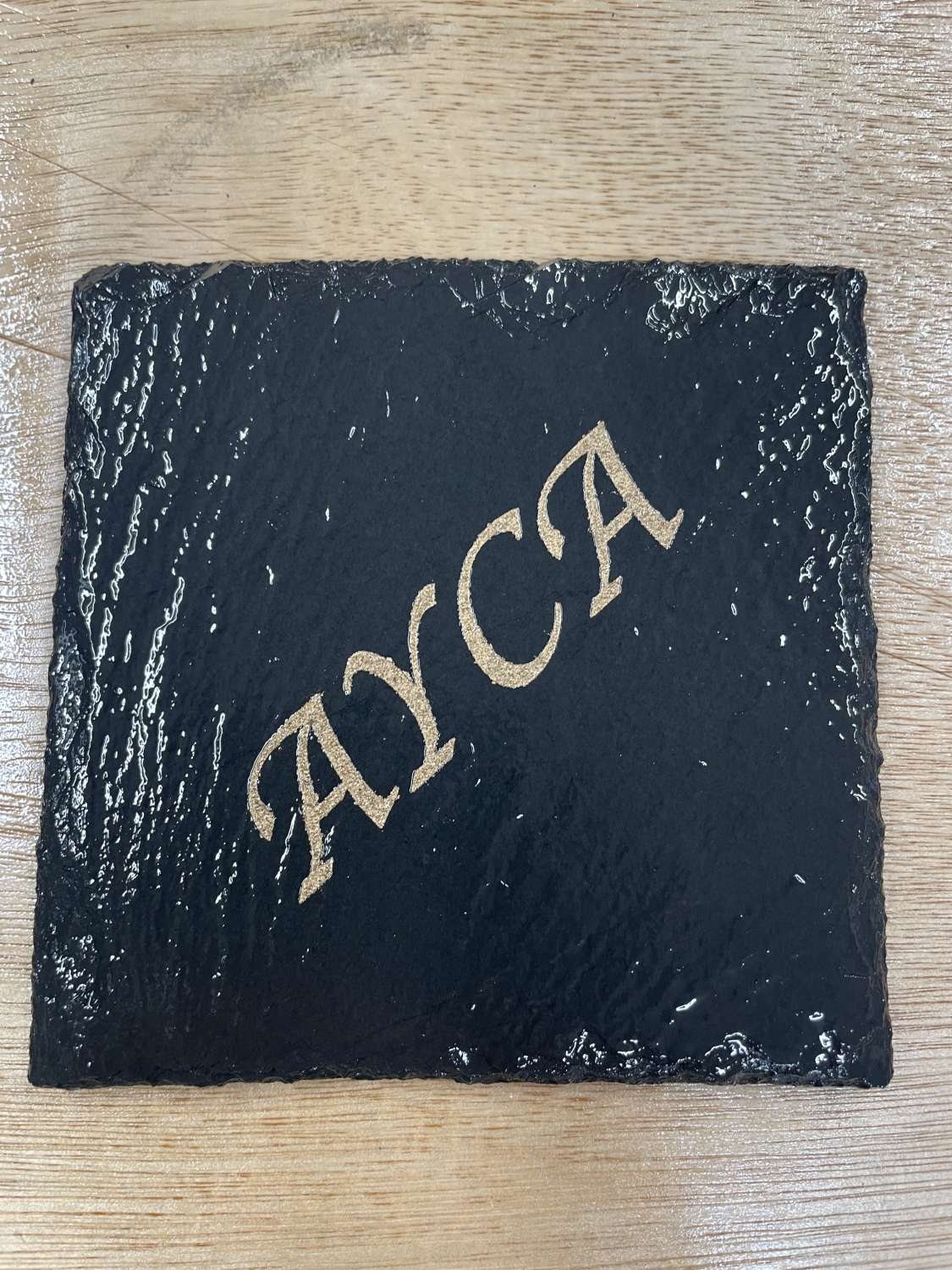 Personalised Slate Coasters Personalised Slate Coasters
