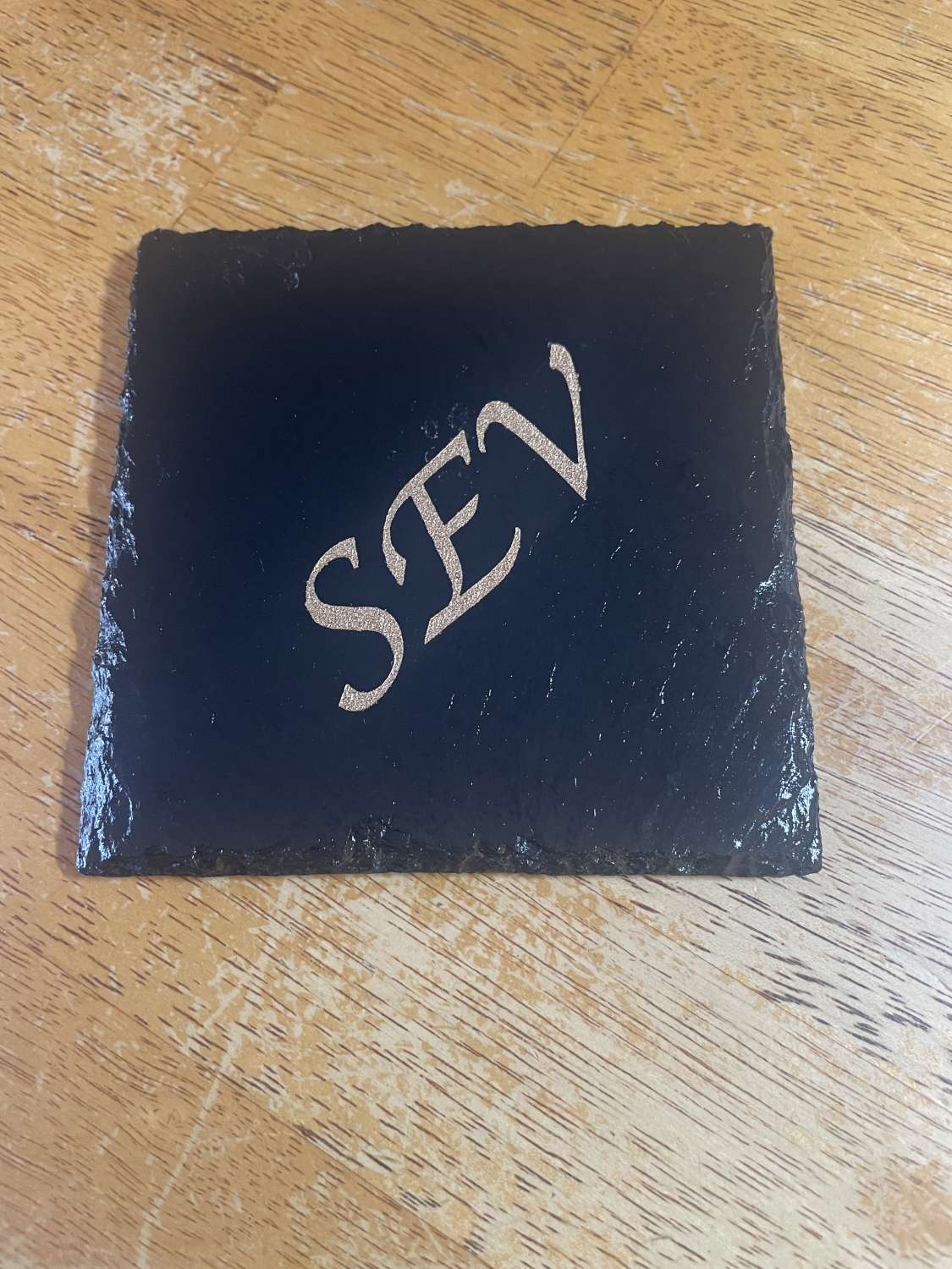 Personalised Slate Coasters Personalised Slate Coasters