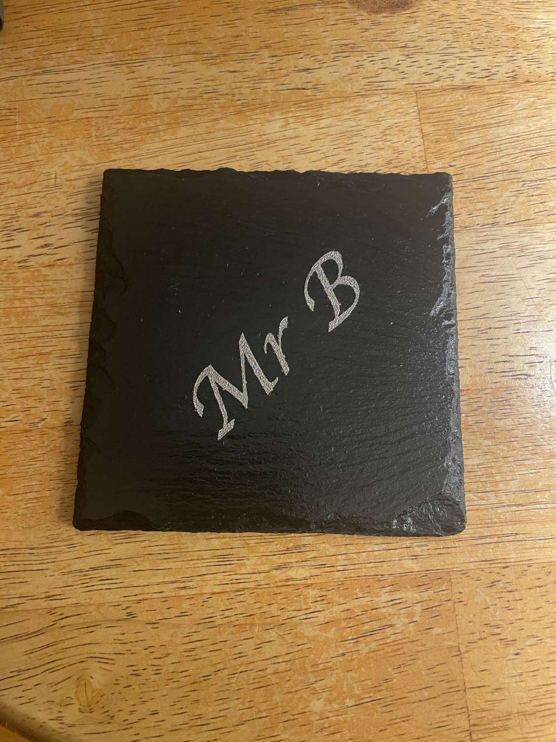 Personalised Slate Coasters Personalised Slate Coasters