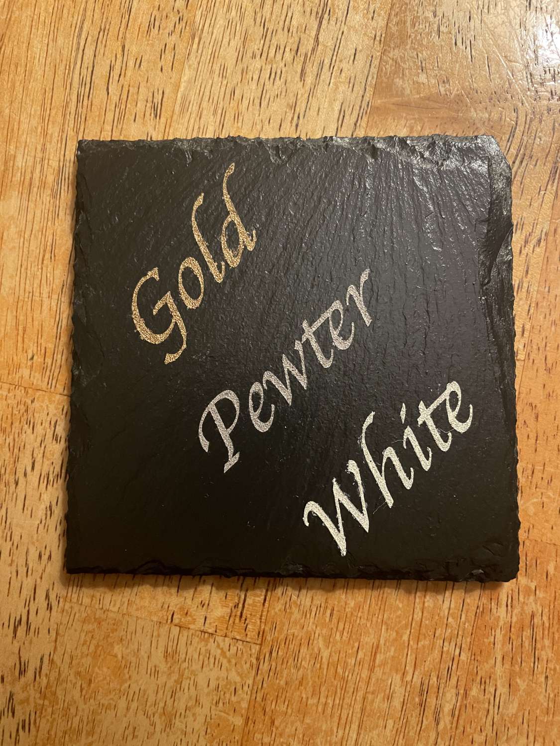 Personalised Slate Coasters Personalised Slate Coasters