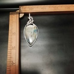 Golden labradorite silver pendant 1 Golden labradorite silver pendant 1