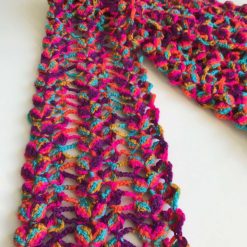 Scarf - Crochet Multi-Colour 1