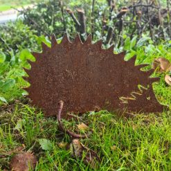 Hedgehog - rusty metal
