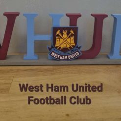 West Ham United Football Plaque