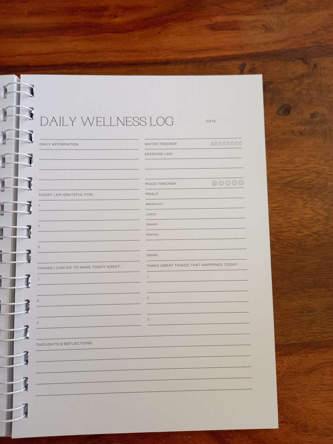 Gratitude journal Gratitude journal