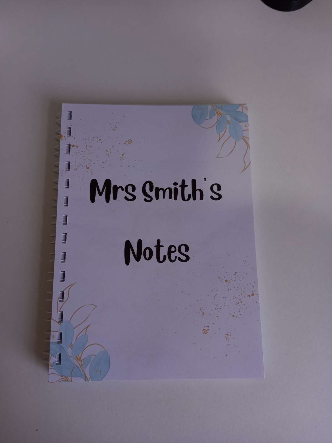 A5 Ring bound notebook A5 Ring bound notebook
