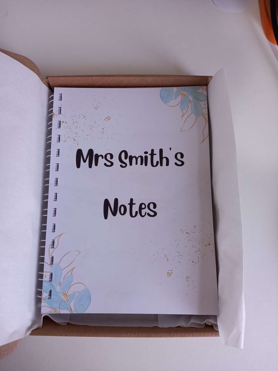 A5 Ring bound notebook A5 Ring bound notebook