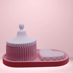 02: Ribbed Trinket Pot 2 02: Ribbed Trinket Pot 2