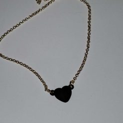 Capricious Things Coquette Jewellery Black Heart Magnet Fastening Pendant Necklace Free Shipping 2 Capricious Things Coquette Jewellery Black Heart Magnet Fastening Pendant Necklace Free Shipping 2