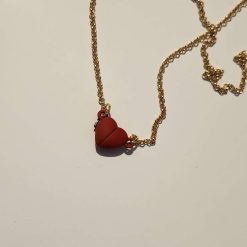 Capricious Things Coquette Jewellery Red Heart Magnet Fastening Pendant Necklace Free Shipping 2 Capricious Things Coquette Jewellery Red Heart Magnet Fastening Pendant Necklace Free Shipping 2