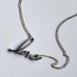Capricious Things Coquette Jewellery LOVE Pendant Necklace Free Shipping