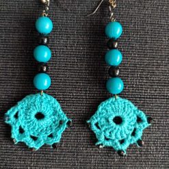 Crochet earring