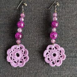 Crochet earring
