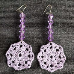 Crochet earring