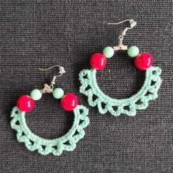 Crochet earring