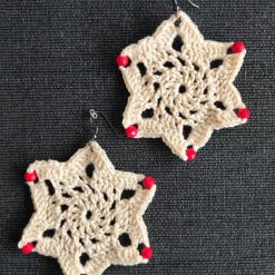 Crochet earring