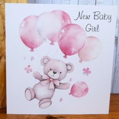 C4948   New Baby Girl Card