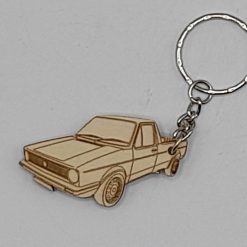 Caddy Pickup Handmade Wooden Keyring