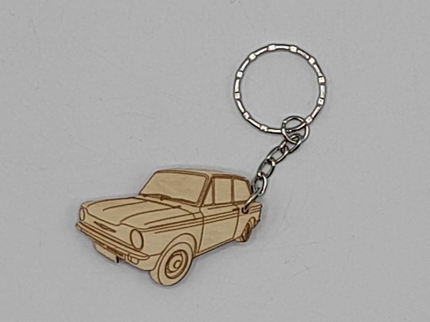Hillman Imp Handmade Wooden Keyring Hillman Imp Handmade Wooden Keyring