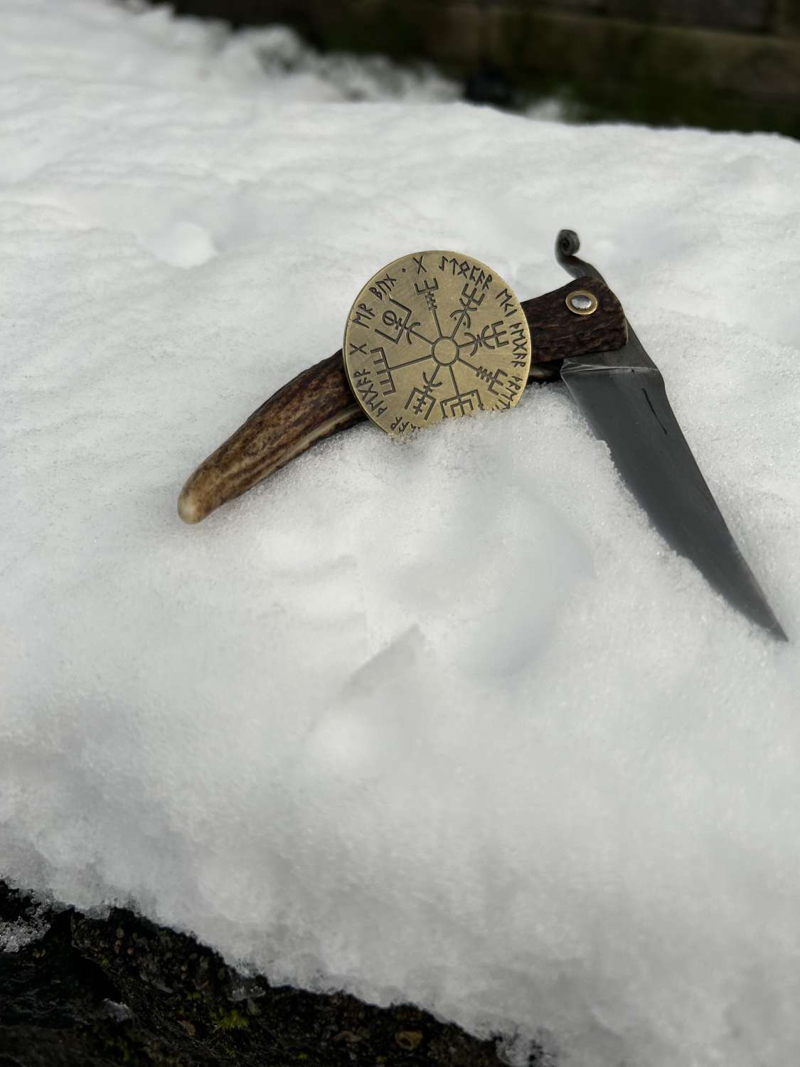 Compass (Vegvisir) Coin Compass (Vegvisir) Coin