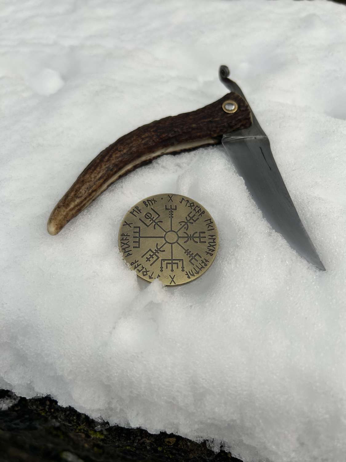 Compass (Vegvisir) Coin Compass (Vegvisir) Coin