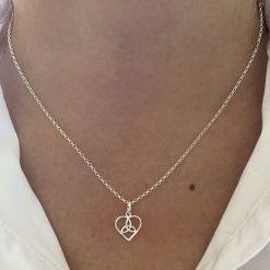 Sterling Silver Heart Jewellery Set