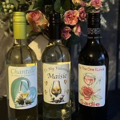 Valentine- Wine or Any Drink Bottle Personalised Label