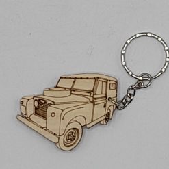 Land Rover Handmade Wooden Keyring