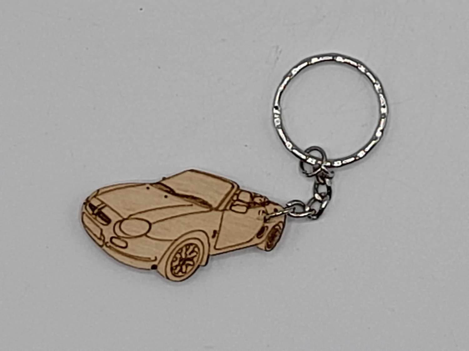 MGF Handmade Wooden Keyring MGF Handmade Wooden Keyring
