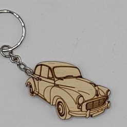 Morris Minor Handmade Wooden Keyring