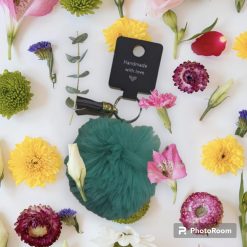 Pom Pom Keychain