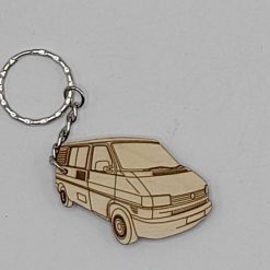 T4 Camper Handmade Wooden Keyring