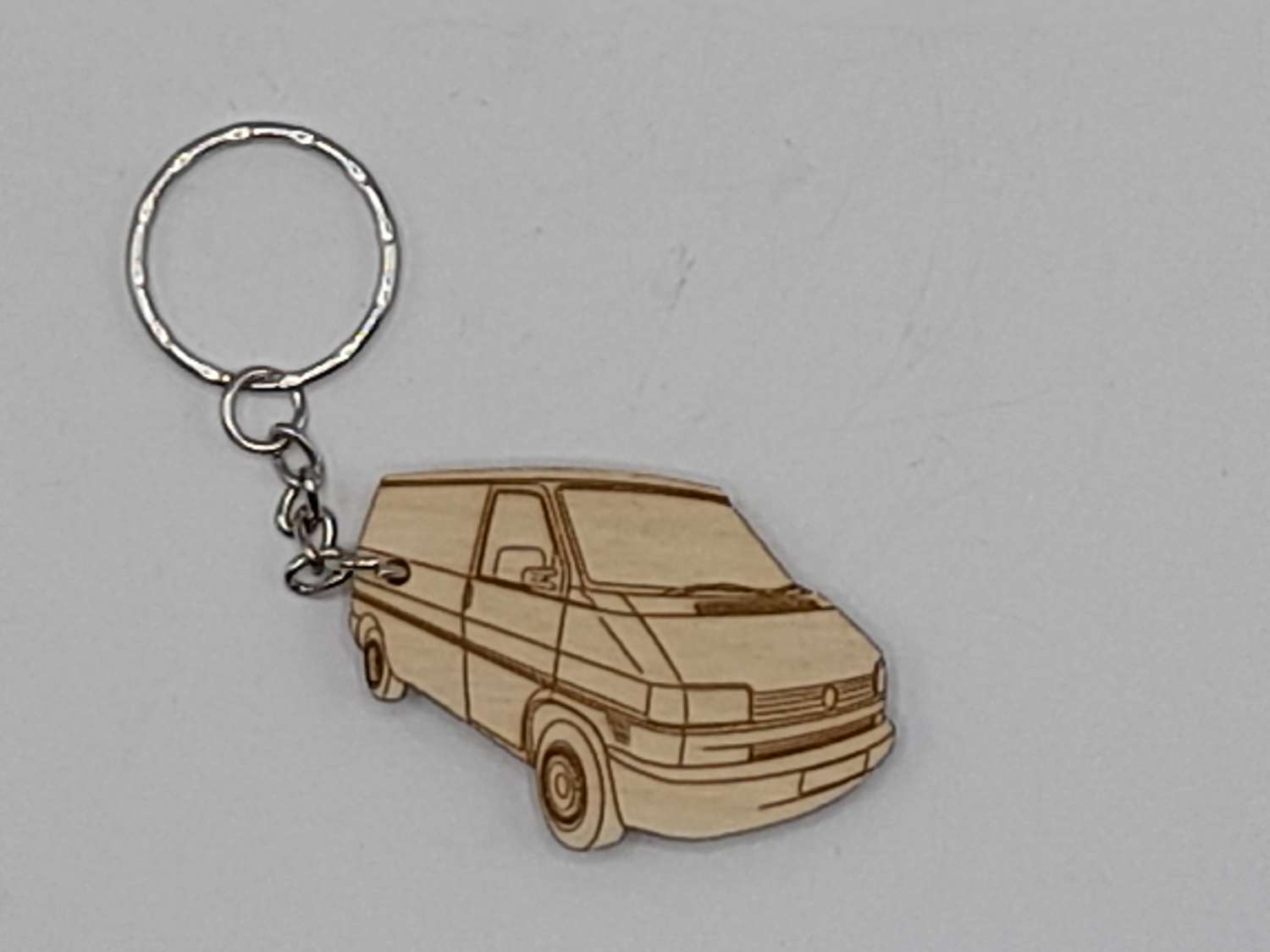 T4 Panel Van Handmade Wooden Keyring T4 Panel Van Handmade Wooden Keyring
