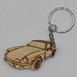 Triumph Spitfire Handmade Wooden Keyring