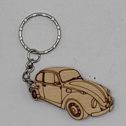 Beetle Classic Handmade Wooden Keyring