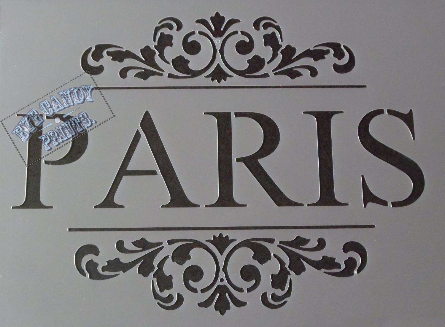 Paris Stencil MadeMe