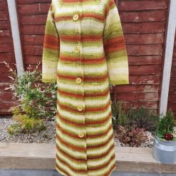 Hand knitted coat