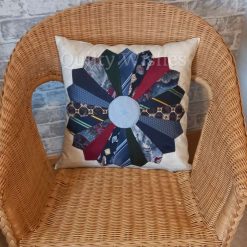 A Memory cushion - dresden plate