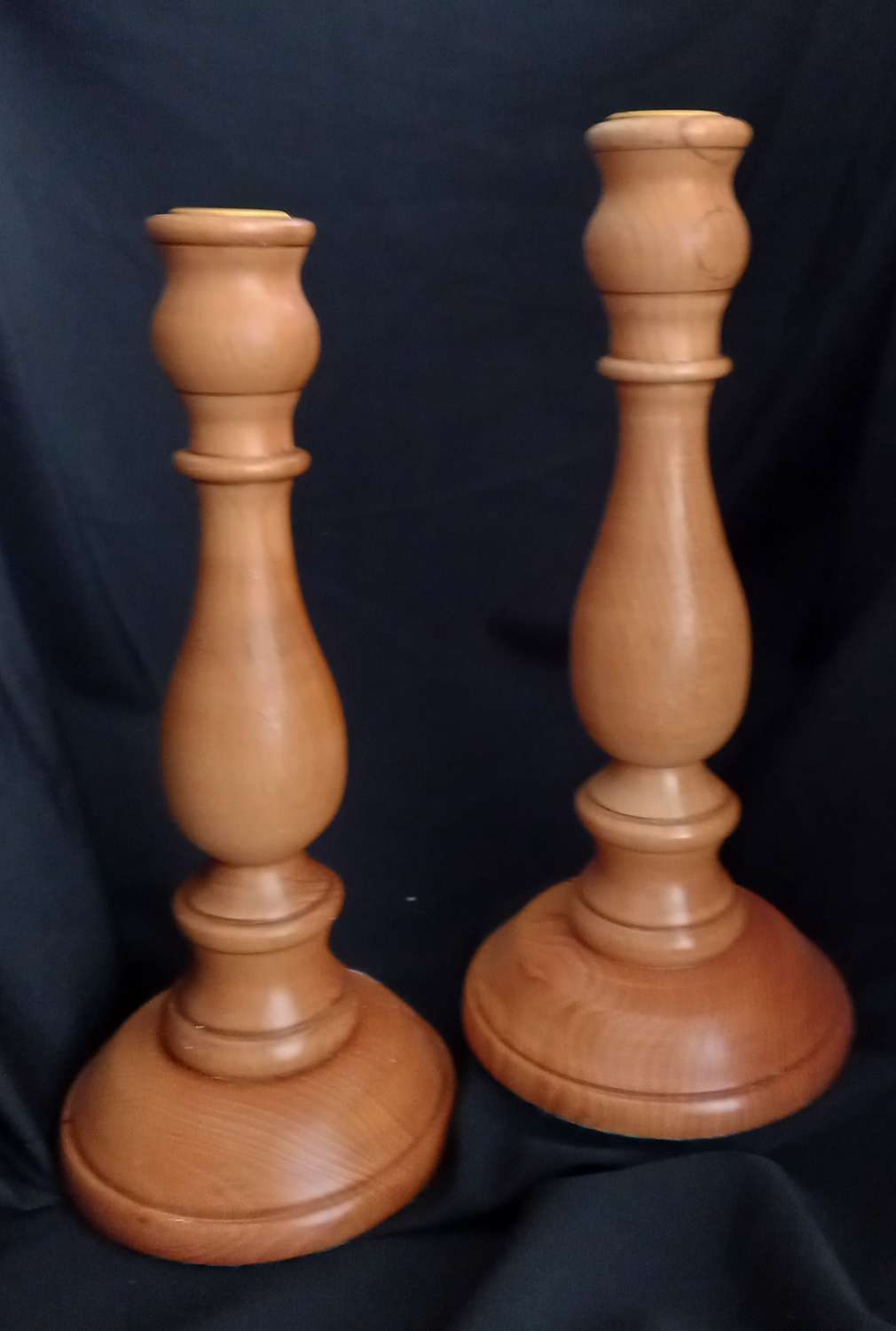 Wooden candle sticks MadeMe