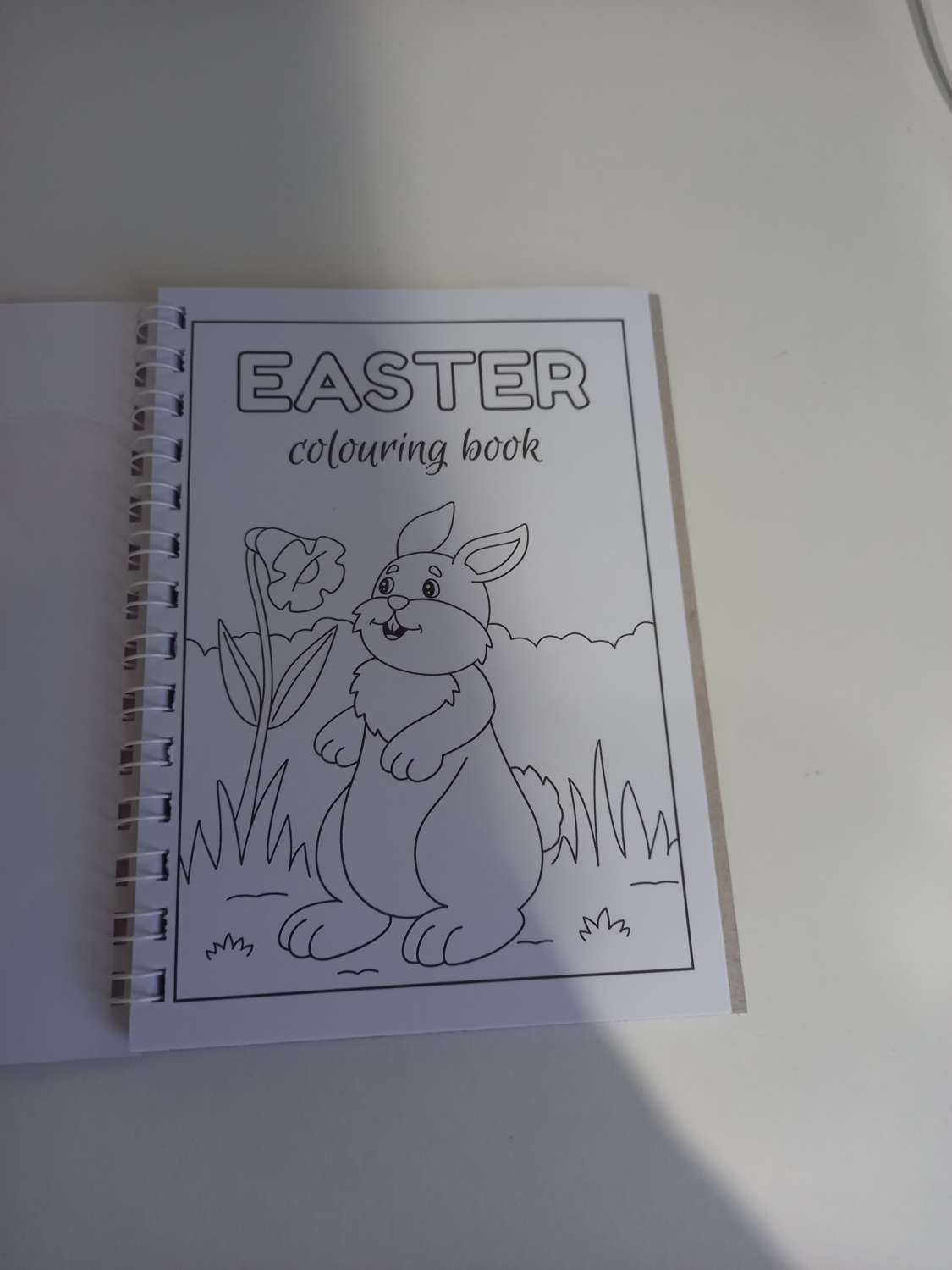 20240212_164719 Handmade A5 ring bound Easter colouring book 3