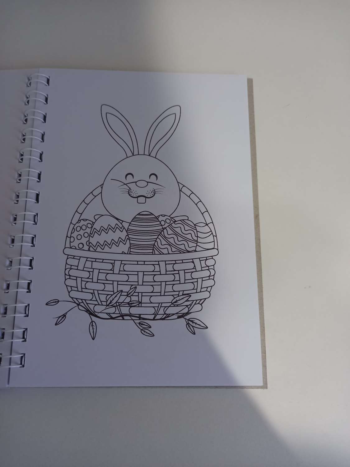 20240212_164743 Handmade A5 ring bound Easter colouring book 5