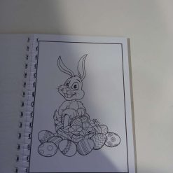 Handmade A5 ring bound Easter colouring book 6 Handmade A5 ring bound Easter colouring book 16