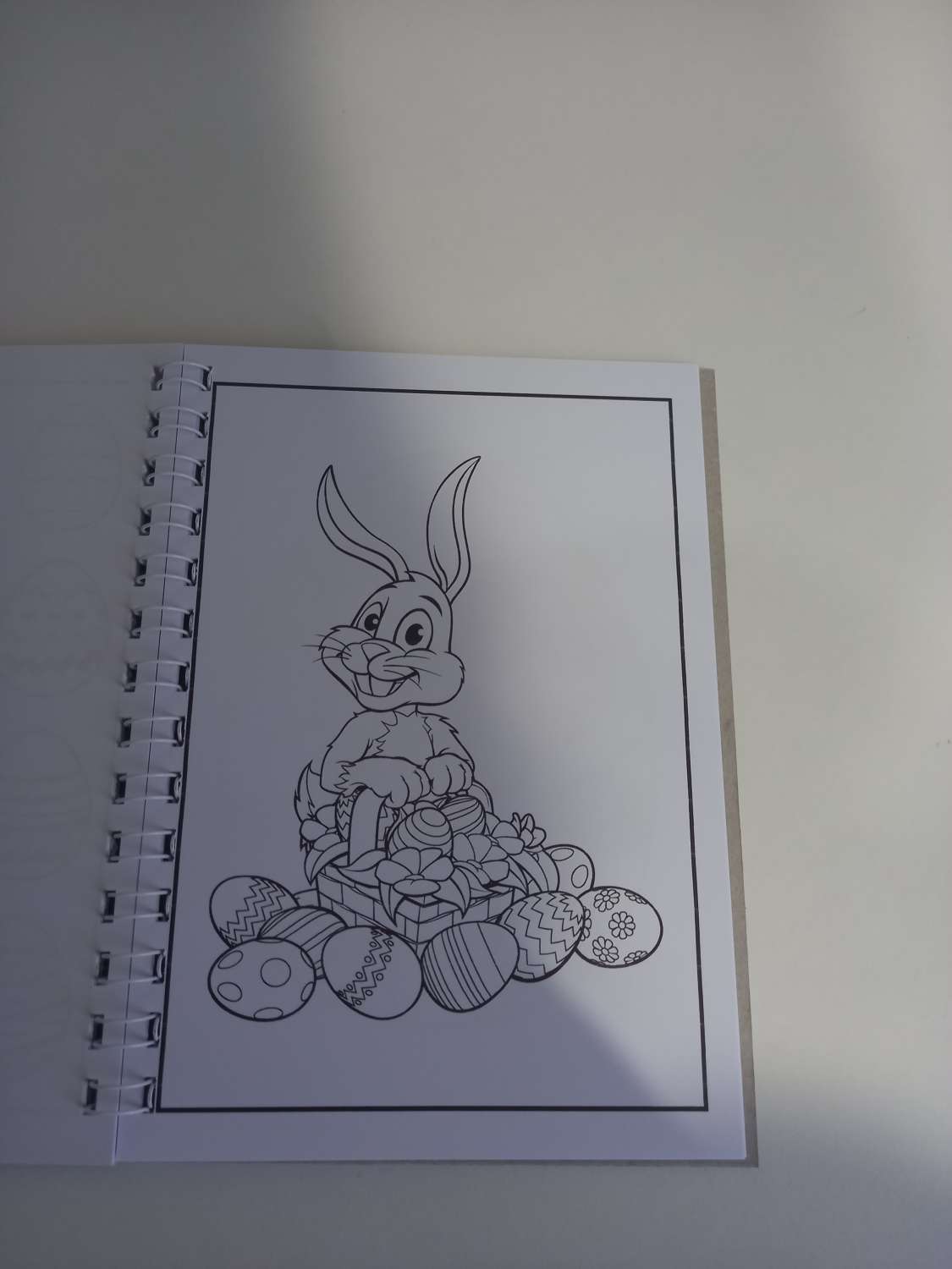 20240212_164814 Handmade A5 ring bound Easter colouring book 7