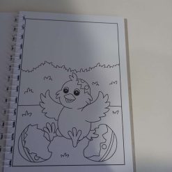 Handmade A5 ring bound Easter colouring book 7 Handmade A5 ring bound Easter colouring book 17