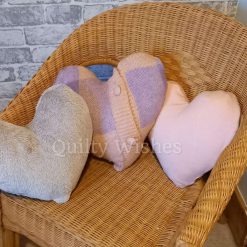 A Memory cushion - hearts