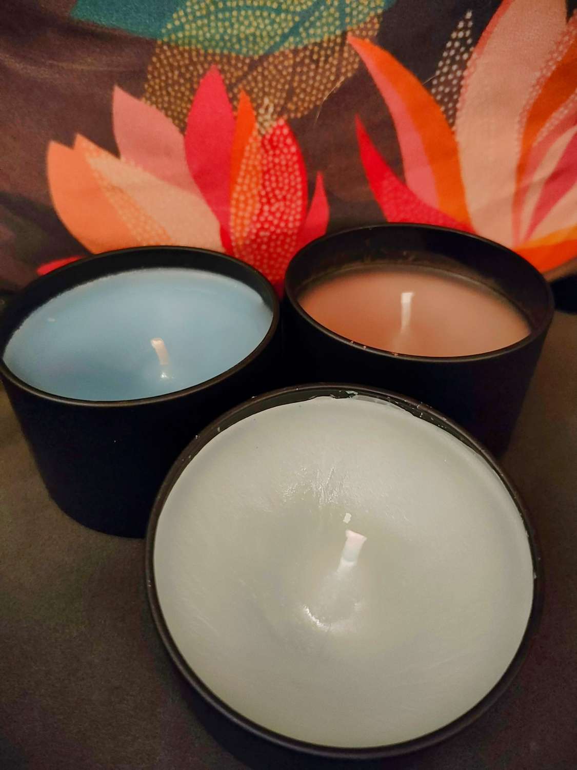 Handmade Candle in a Black Jar MadeMe