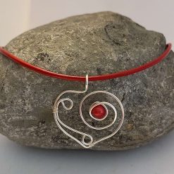 Red Heart Necklace 1 Red Heart Necklace 1